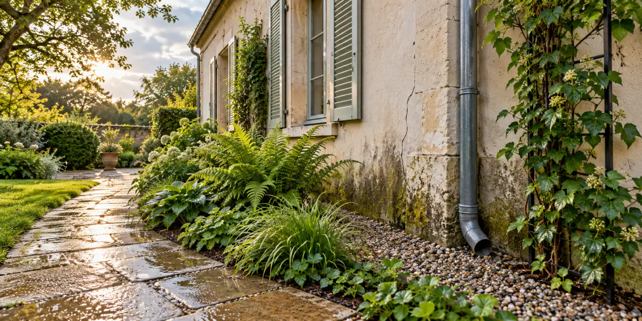 Une plante qui absorbe l’humidité des murs extérieurs ? Les limites à connaître avant de planter