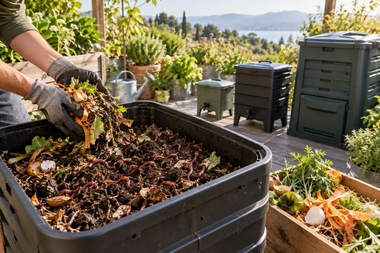 Les vers Eisenia pour le compost : choisissez le bon format dès le démarrage