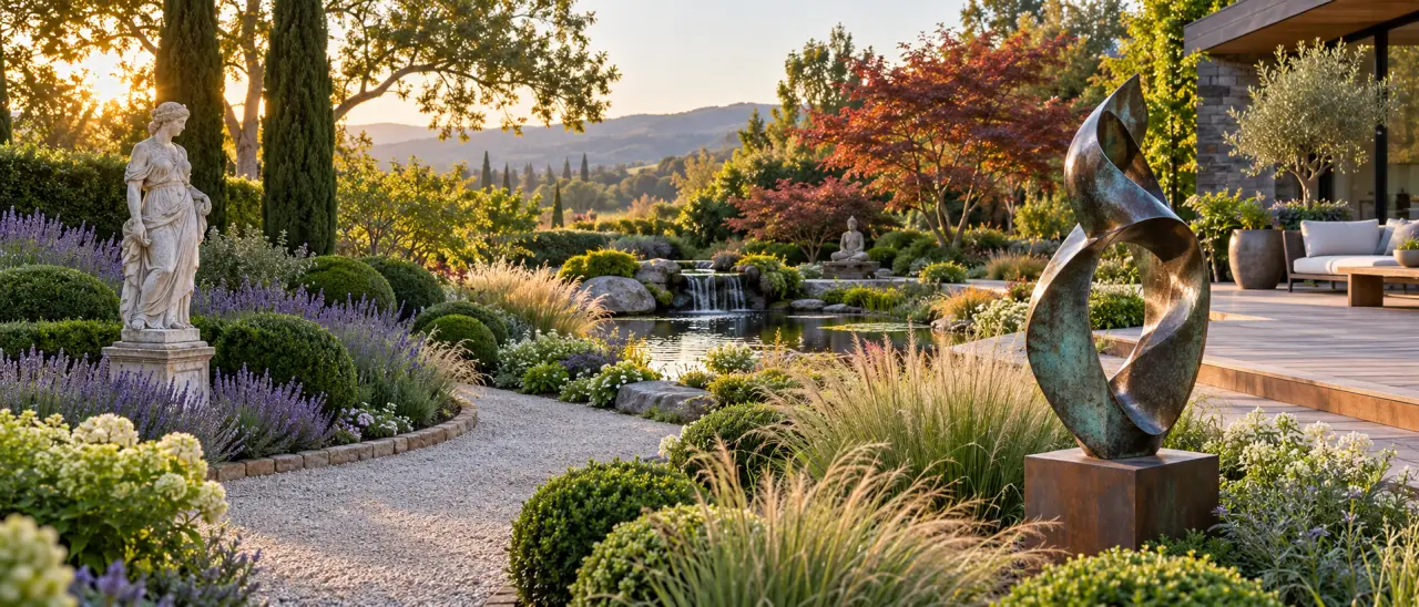 Statue de jardin : choisir le bon style, le bon matériau et le bon emplacement